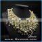New luxury wholesale fashion statements exaggerate beaded pearl necklace jewelry for india