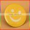 smile face round epoxy sticker(strong stick)