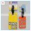 Customized Silicone Rubber Luggage Tag With Normal Size, Wholesale Custom Bulk Silicone Rubber Luggage Tag