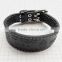 Newly designed genuine leather hot stamping bracelets are very popular in Europe and the United States