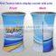 Portable tension fabric promotion counter round counter stand