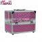 Popular Product Beauty PU Double Open Hard Aluminum Vanity Case