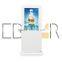 Stock cosmetic outdoor lcd digital signage touch screen interactive kiosk with vga/hdmi 6 points touch