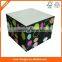 Side-advertisement Printed Note Cube,memo Block With Wooden Pallet