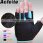 2015 New Products Half Neoprene Cycle Compression Riding Gloves