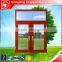 Double glazed and heat-insulating casement window