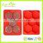 FDA Approval 5 Cavities burger press Silicone Hamburger Patty Press Mold, Non-sticky burger press