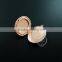27*22MM Rose Gold Plated Brass Oval Photo Locket Vintage Style Fold Photo Locket Pendant Charm1120012