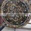 Home Decorative Black Marble Inlay Dining Table Top Pietre Dure Tables
