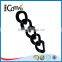 High Quality Black Iron Chain Bag Accessories Metal Chain