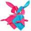 ABC-TEX 2 Colors Double Side Minky Dot Massage Name Security Bunny Blanket