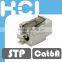 Network Solution RJ45 STP 8P8C Female Connector Cat6A Modular Keystone Jack