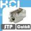 RJ45 STP Female Connector Cat 6A Keystone Jack Module