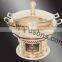 handmade party supplies chafing dish | new design chafing dish | brass made chafing dish | rounded base chafing dish