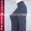 Wholesale in stock grey high cut sexy fashion pullover long sleeves woman sweater