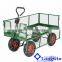 4 wheel wheelbarrow half tolley