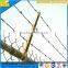 Barbed wire fence spools/crimp design