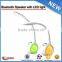 Popular 2016 Hot Sell LED Bulb Speaker,OEM Logo Colorful Reading Lamp