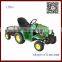 hot sale china cheapest 4 wheel 110cc kids tractor with trailer