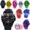New arrival pop christmas promotion gift waterproof silicone wrist watch