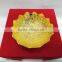 Return gift, new design corporate gift item home decoration brass gold plated tray
