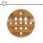 Little Round Bamboo Wood Cutting & Kitchen Chopping Board With Groove