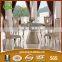 TH347 modern design round tempered glass dining room table