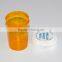 medical childproof vials with reversible cap