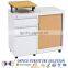Adjustable tambour door filing cabinet