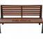Patio Solid Wood Bench Garden Wooden Chair
