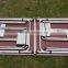 Outdoor Adjustable Height Folding Table and Chairs for Picnic, Party, Camping