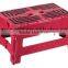 Plastic folding kitchen stool
