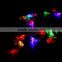 New 2016 Hot 4M/20LED AC110V~220V RGB Moon Star Waterproof LED String Light Christmas Lights
