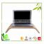 Environmentally friendly natural bamboo desk monitor stand