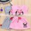 minnie kids clothes girls clothing sets baby girl cartoon t-shirt+ skirt 2pcs set ropa mujer ensemble fille meisjes kleding