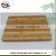 Natural eco-friendly square bamboo/wooden durable cutting board with good quality