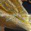4mm Golden Color Home Party Banquet Table Runner Metallic Sequin Table Cover Cloth
