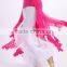 Symmetric ruffle overskirt for belly dance