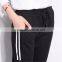 Women Jogger Pants Black Grey Casual Slim Long Pants Stripes Elastic Waist Harem Pants Female Trousers