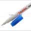 kearing brand non toxic ink based blue color 0.5mm thinner tip water erasable marking pen for fashion design #WB05