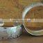 Big antique silver wide cuff bangle vintage style custom design cuff bangle for promotional birthday gifts