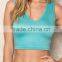 MGOO 2017 Custom Made Sleeveless Cotton Spandex 180g Crop Tops With Hood Fashion Mint Lounge Basic Tops