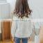 Zm35743a Kids Clothing Girls Latest New Model Casual White Long Sleeve Shirts