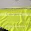 Hi vis yellow basic safety short sleeve rib collar high quality day use only protective polo shirt