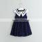 Summer Polka Dots Doll Collar Baby Girls Dress Frocks Designs