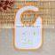 0-2 years instock Amozon hot sale plain cotton bibs baby