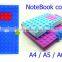 Silicone Diary Cover/Silicone Notebook With Block Design