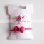 cute kids hot pink star ponytail hair band elastic