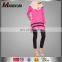 Lovely A line design tunics nice looking black stirps muslim fashion blouse