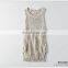 Short Front Long Back Sexy sleeveless sweater vest